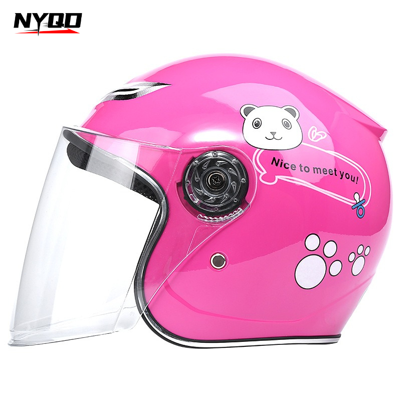 Kids Motorcycle Helmet Half Fa - Kids Electric Scooter 评论和价格