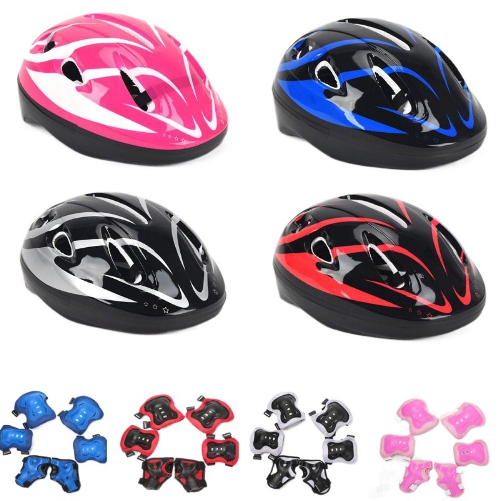 Kids Helmet Knee Elbow Pads Wr - Scooter Helmet Set 评论和价格
